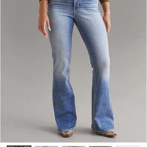 Parker Light Blue Flare Jeans